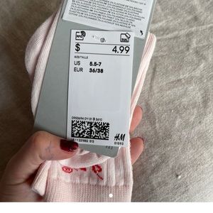 New brand new hm socks